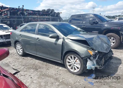 2012 Toyota Camry Xle V6 z USA, uszkodzony, nr VIN 4T1BK1FKXCU522645